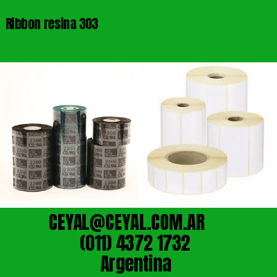 Ribbon resina 303