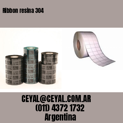 Ribbon resina 304