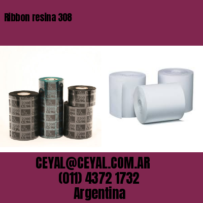 Ribbon resina 308