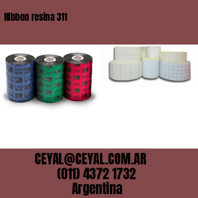 Ribbon resina 311