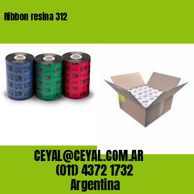 Ribbon resina 312