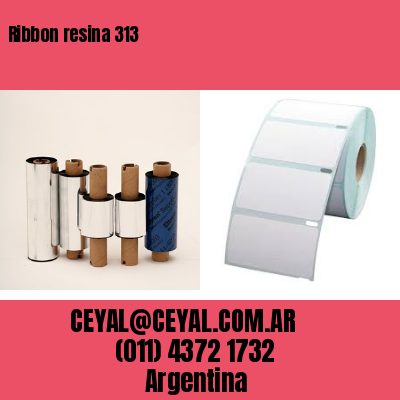 Ribbon resina 313