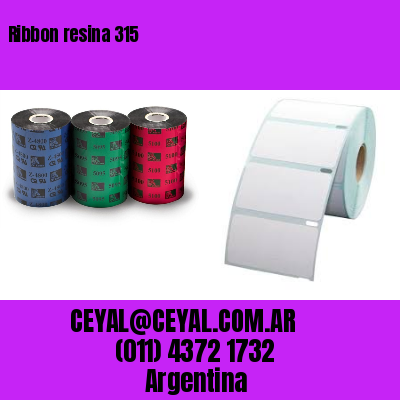 Ribbon resina 315