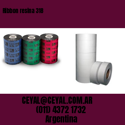 Ribbon resina 318