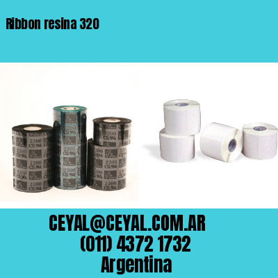 Ribbon resina 320