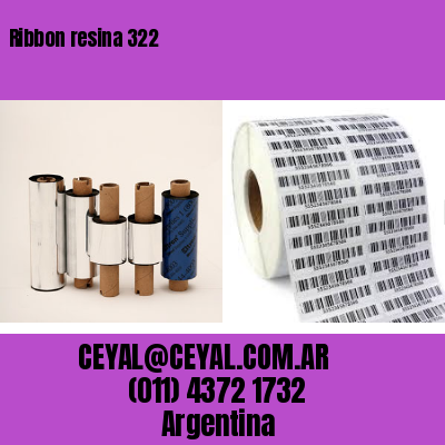 Ribbon resina 322