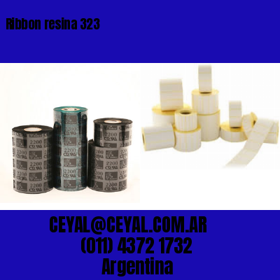 Ribbon resina 323