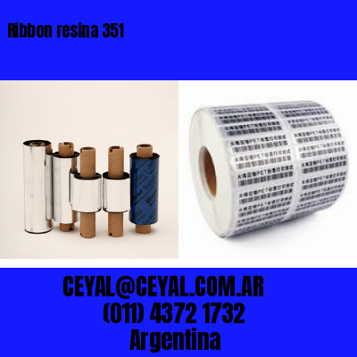 Ribbon resina 351