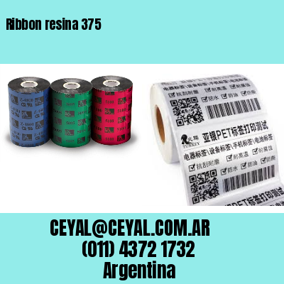 Ribbon resina 375
