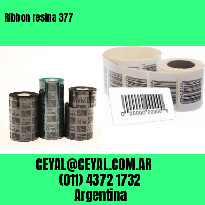 Ribbon resina 377
