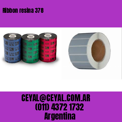 Ribbon resina 378