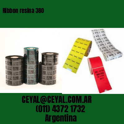 Ribbon resina 380