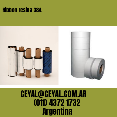 Ribbon resina 384