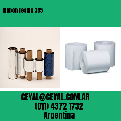 Ribbon resina 385
