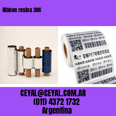 Ribbon resina 386