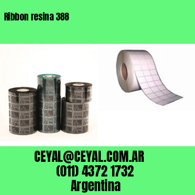 Ribbon resina 388