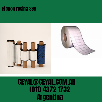 Ribbon resina 389