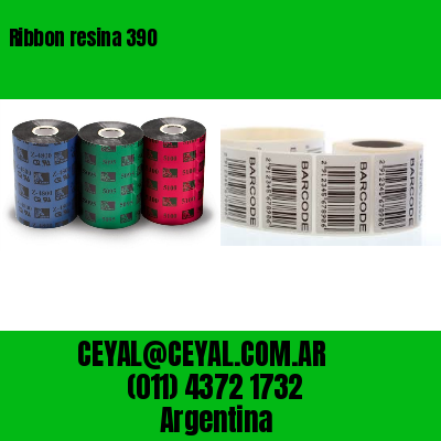 Ribbon resina 390