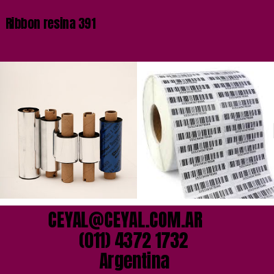 Ribbon resina 391