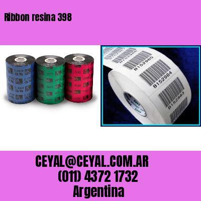 Ribbon resina 398
