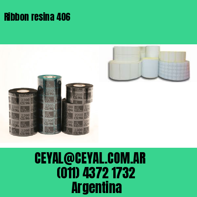 Ribbon resina 406
