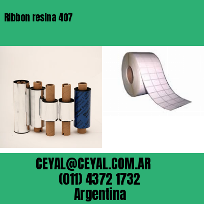 Ribbon resina 407