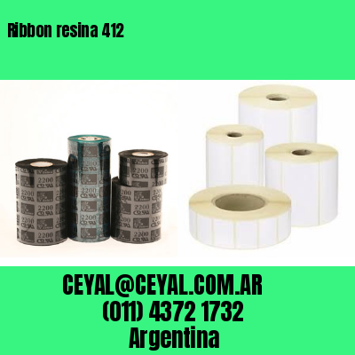 Ribbon resina 412