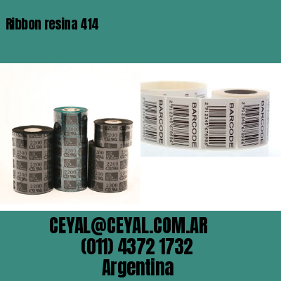 Ribbon resina 414