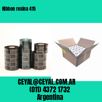 Ribbon resina 415