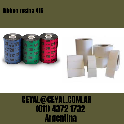 Ribbon resina 416