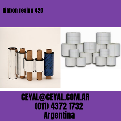 Ribbon resina 420