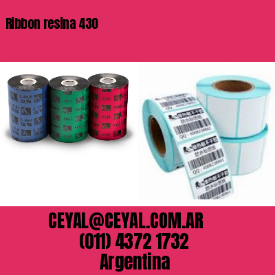 Ribbon resina 430