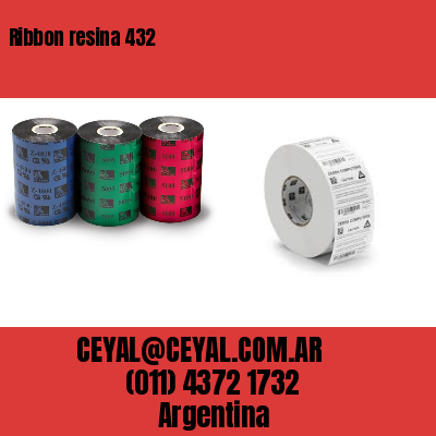 Ribbon resina 432