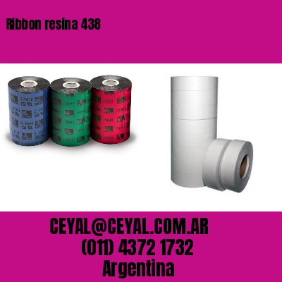 Ribbon resina 438