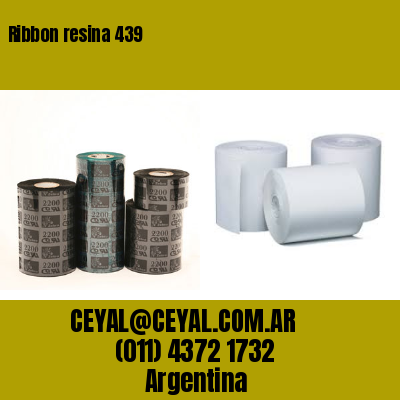 Ribbon resina 439
