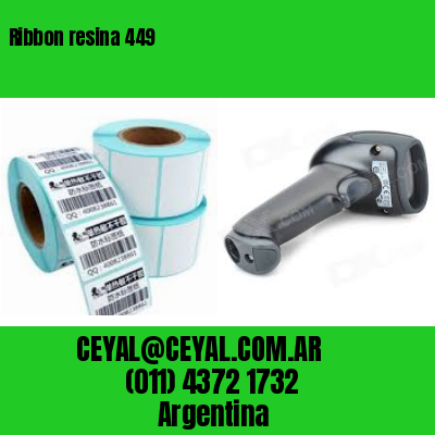 Ribbon resina 449