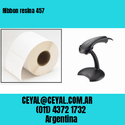 Ribbon resina 457