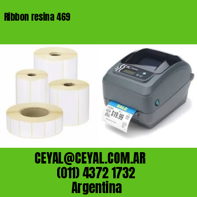 Ribbon resina 469