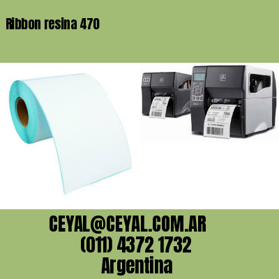 Ribbon resina 470