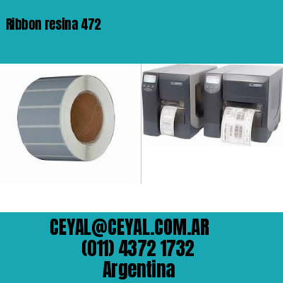 Ribbon resina 472