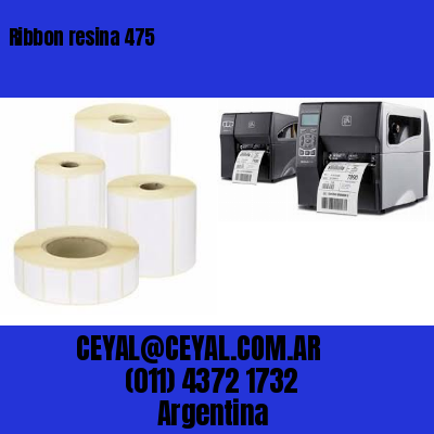 Ribbon resina 475