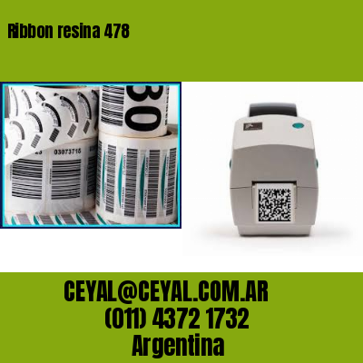 Ribbon resina 478