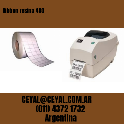 Ribbon resina 480