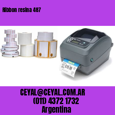 Ribbon resina 487