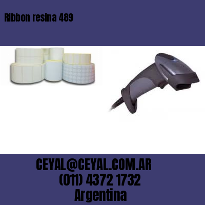 Ribbon resina 489