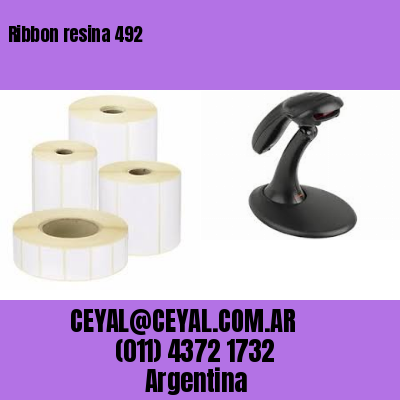 Ribbon resina 492