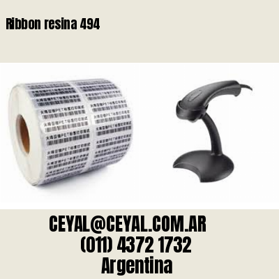 Ribbon resina 494