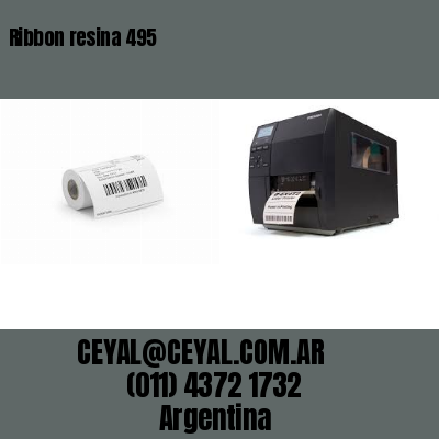 Ribbon resina 495