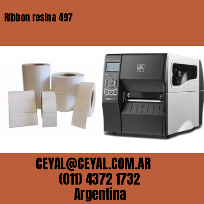 Ribbon resina 497