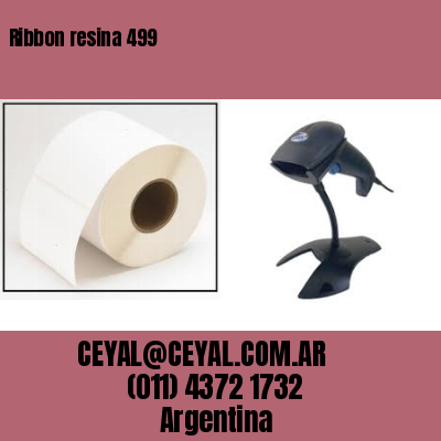 Ribbon resina 499